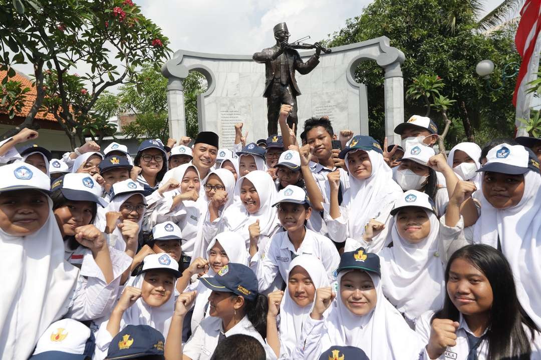 Siswa sekolah di Surabaya yang sudah menerapkan sekolah ramah anak. (Foto: Humas Pemkot Surabaya)