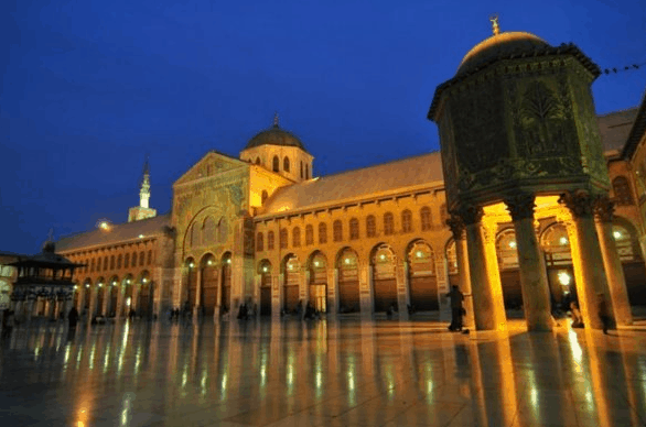 Masjid peninggalan zaman kejayaan Dinasti Bani Umayyah. (Foto: tarikh Islam)