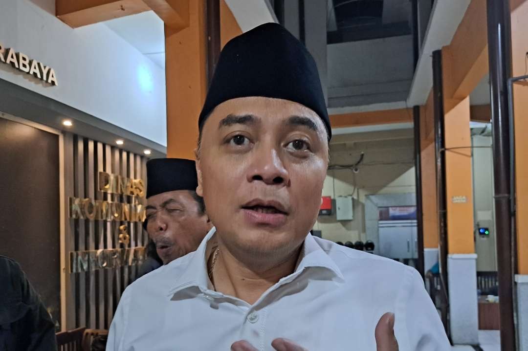 Walikota Surabaya, Eri Cahyadi melarang warga takbiran keliling. (Foto: Pita Sari/Ngopibareng.id)