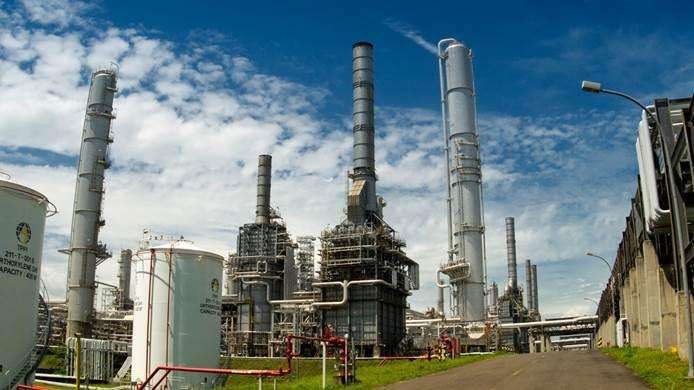 Kawasan kilang PT Trans-Pacific Petrochemical Indotama (TPPI) di Kecamatan Jenu, Kabupaten Tuban, Jawa Timur. (Foto: dok. Pertamina)