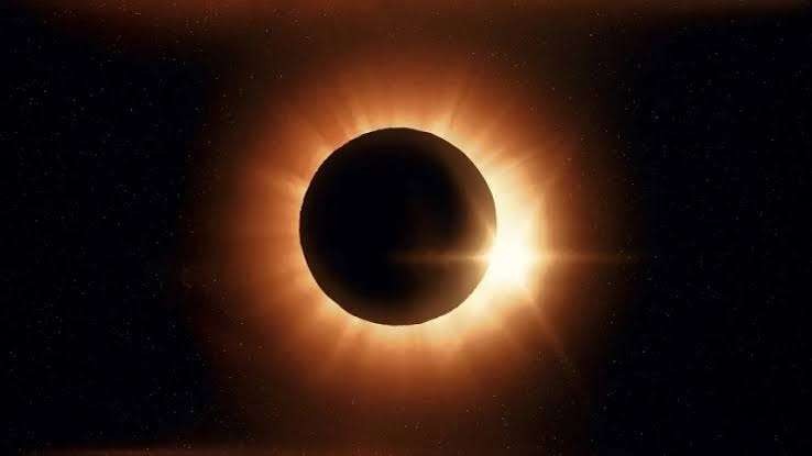 Ilustrasi gerhana matahari. (Foto: Ist)