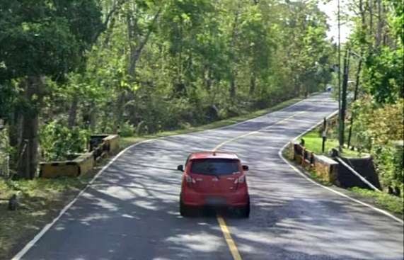Jalan Raya Baluran Pantura Situbondo harus diwaspadai pemudik balik Idul Futri, karena rawan kecelakaan.(Foto: Dok Polres Situbondo)
