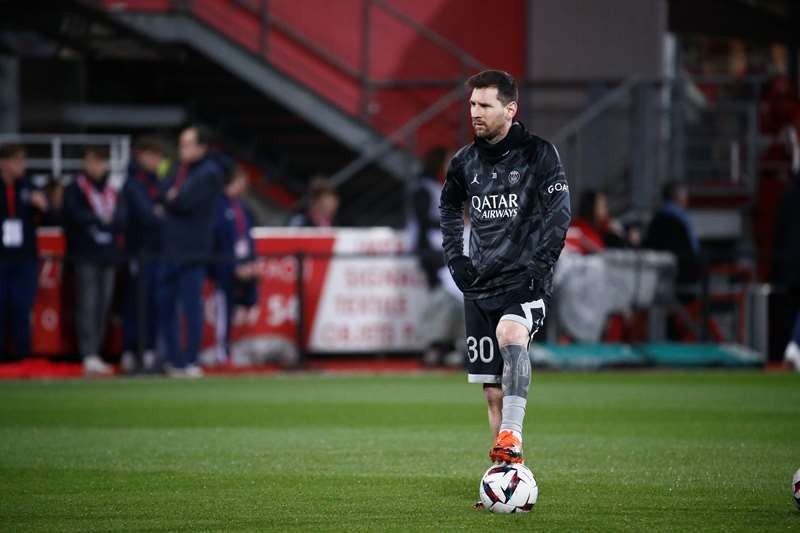 Lionel Messi ketika memperkuat PSG melawan Brest. (Foto: Psg.fr)