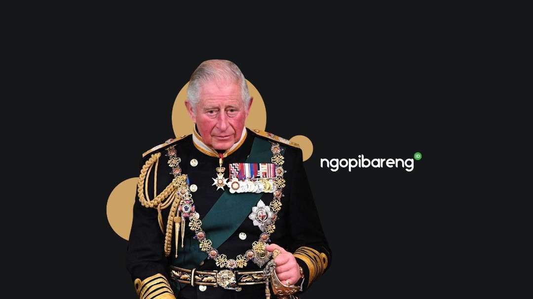 Raja Charles III dinobatkan sebagai penguasa Kerajaan Inggris, Sabtu 6 Mei 2023. (Ilustrasi: Fa Vidhi/Ngopibareng.id)