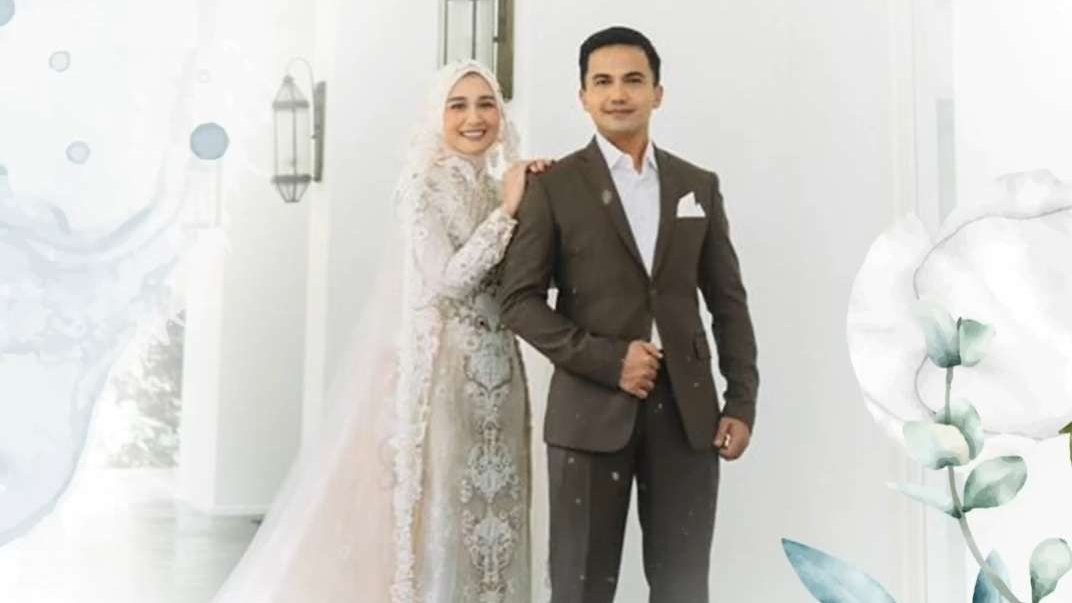 Pasangan Sahrul Gunawan dan Dine Mutiara melepas status single parents, Sabtu 6 Mei 2023. (Foto: Instagram)