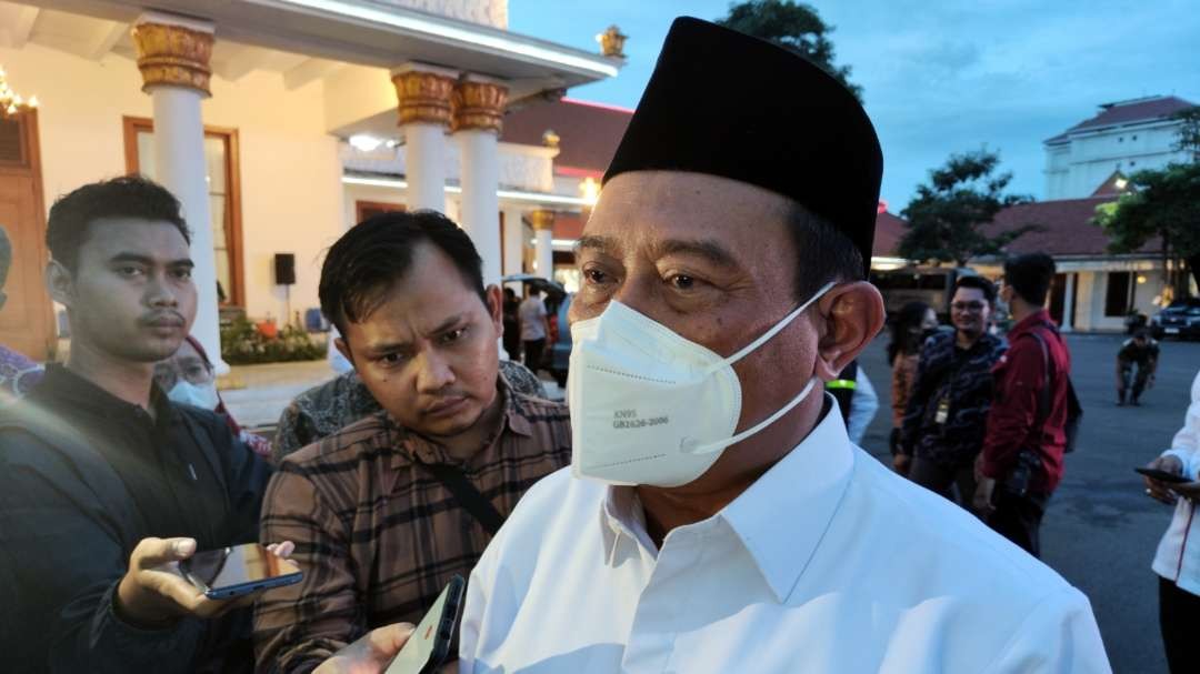 Kakanwil Kemenag Jatim, Husnul Maram minta tambahan waktu pelunasan calon jemaah haji. (Foto: Fariz Yarbo/Ngopibareng.id)