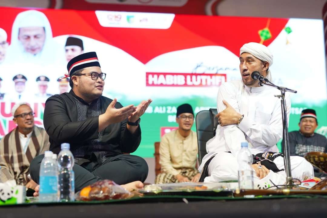 Pemkab Kediri gelar tausiyah kebangsaan nersama Habib Luthfi. (Foto: Istimewa)
