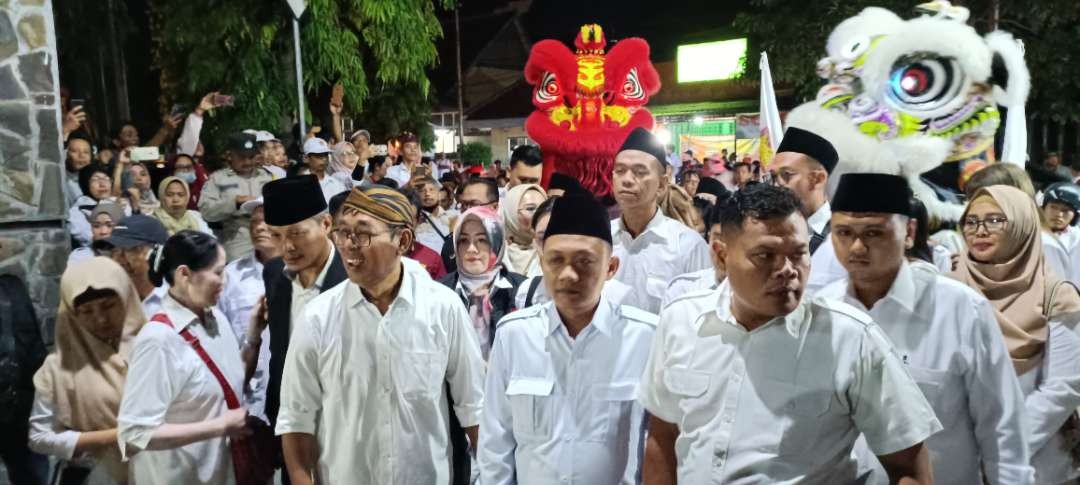 Gerindra Kediri Optimis Raih 6 Kursi Dan Menangkan Ketum Prabowo Sebagai Presiden (Fendi Lesmana/ngopi bareng. Id)