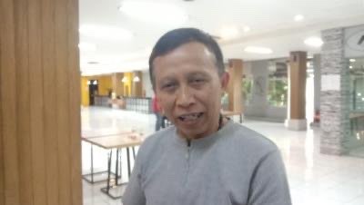 Ketua Paguyuban Pedagang Malang Plaza, Fathul Aziz saat ditemui di Mal Sarinah, Kota Malang (Foto: Lalu Theo/Ngopibareng.id)