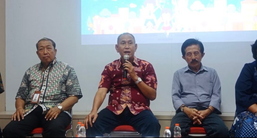 Kepala Dispendik Surabaya, Yusuf Masruh di ruangan eks Humas Pemkot Surabaya (Foto: Andhi Dwi/Ngopibareng.id)