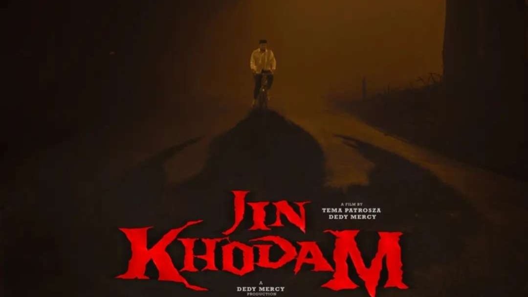 Poster film horor Jin Khodam, pembunuhan ustaz. (Foto: Mercusuar Films dan 786 Production)
