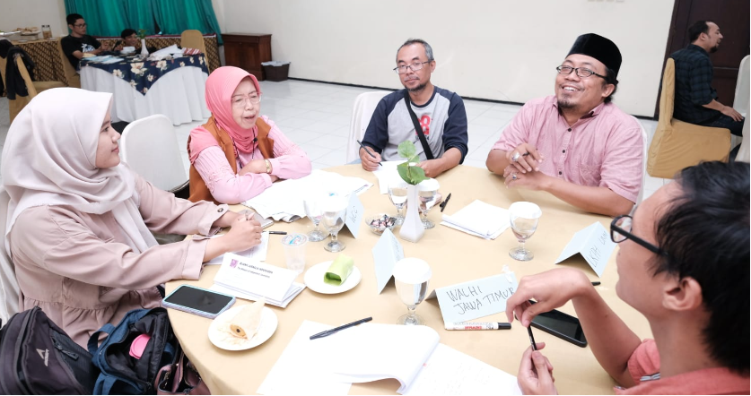 Aliansi Jurnalis Independen (AJI) Malang bersama sejumlah komunitas sipil di Malang Raya memetakan potensi risiko dalam Pemilu 2024. (Foto: Dok. AJI Malang)