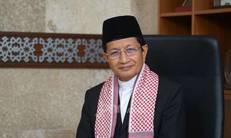 Prof KH Nasaruddin Umar, Imam Besar Masjid Istiqlal Jakarta. (Foto: dok/ngopibareng.id)