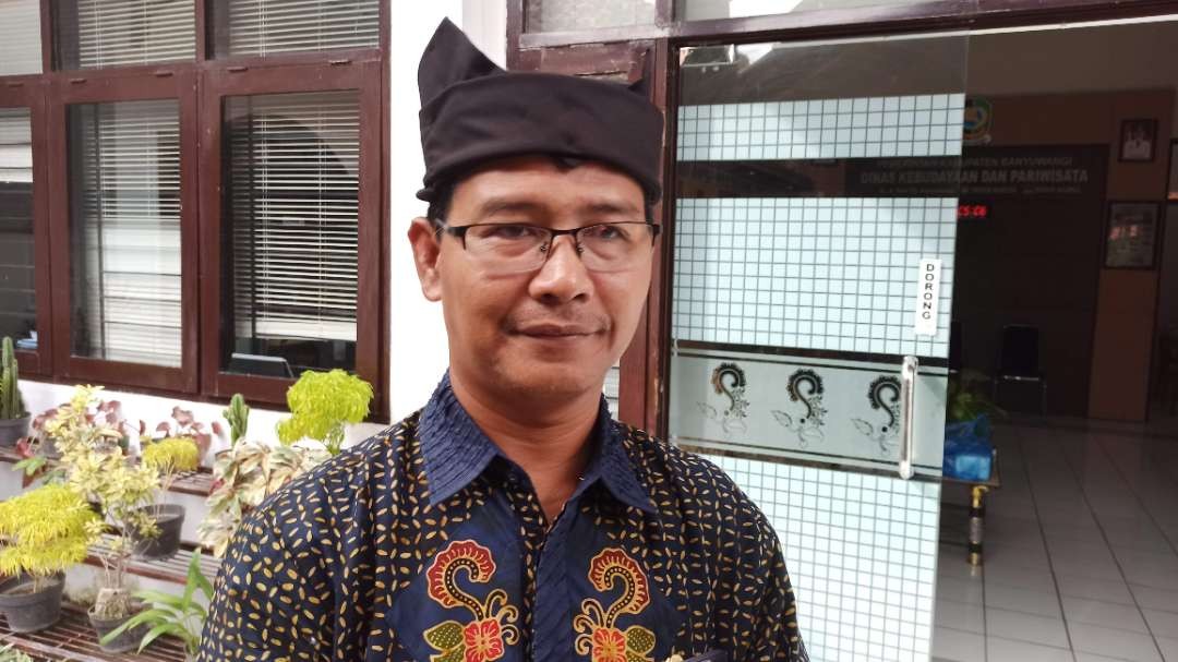 Kepala Dinas Kebudayaan dan Pariwisata Banyuwangi M Yanuar Bramuda. (Foto: Muh Hujaini/Ngopibareng.id)