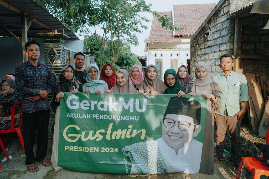 Deklarasi Gus Imin capres yang dilakukan oleh aktivis perempuan dan milenial Kabupaten Tuban, Jawa Timur, Minggu 6 Juni 2023. (Foto: Istimewa)