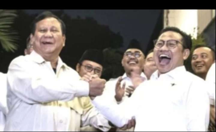 Bakal Capres Gerindra, Prabowo Subianto, bersama Ketua Umum PKB Muhaimn Iskandar,  hati hati dikhianti (Foto: Dok Gerindra)