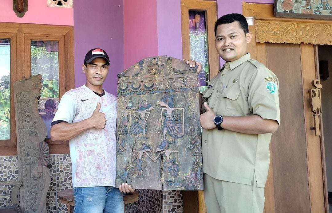 Seni ukir dari kayu eksotik di Desa Mojomati, Kecamatan Jetis, Kabupaten Ponorogo. (Foto: do. Kominfo)