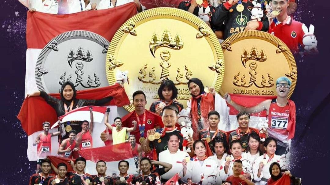 Indonesia hattrick juara umum ASEAN Para Games. (Foto: Instagram @jokowi)