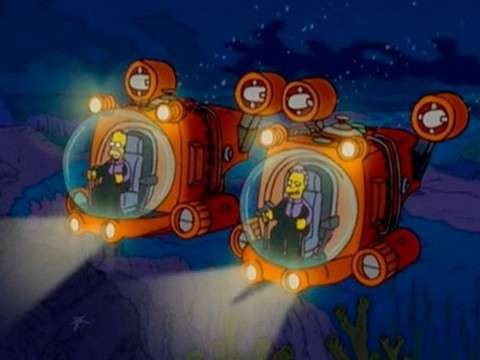 The Simpsons episode kapal selam tenggelam dikaitkan dengan Titan. (Foto: Twitter)