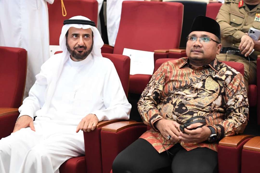Menteri Agama (Menag) Yaqut Cholil Qoumas hadir dalam pertemuan antar menteri memenuhi undangan dari Menteri Haji dan Umrah Saudi Taufiq F Al Rabiah, Jumat 30 Juni 2023. (Foto: Humas Kemenag)
