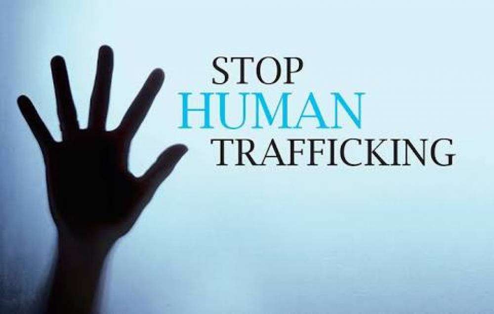 Ilustrasi human trafficking.