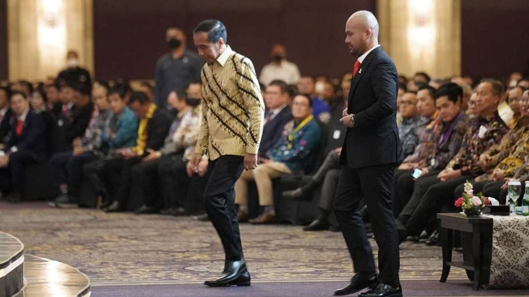 Presiden Joko Widodo dan perwakilan IMF. (Foto: setpres)