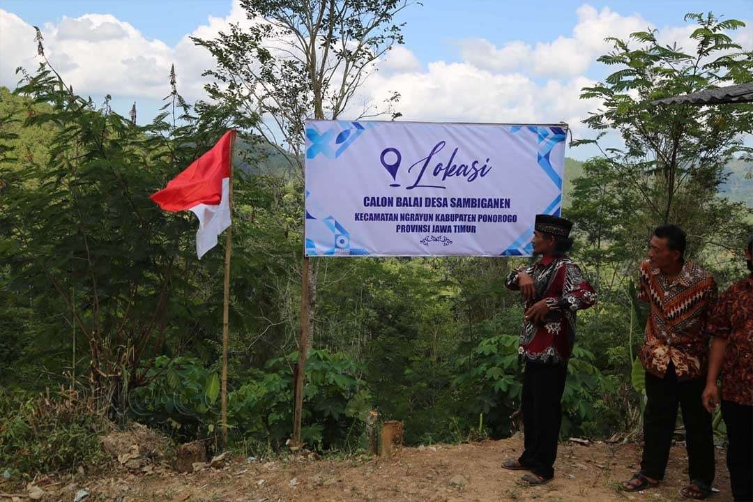 Calon desa baru. Bupati Ponorogo Sugiri Sancoko sudah mensurvei langsung salah satu desa di Kecamatan Ngrayun yang wilayah administrasinya hendak dimekarkan. (Foto: dok. Kominfo)