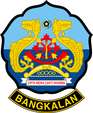 Logo Kabupaten Bangkalan, Madura.