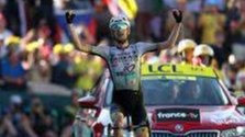 Wout Poels (Bahrain VIctorious) berhasil memenangkan Tour de France etape 15