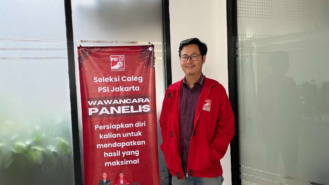 Ketua DPC Partai Solidaritas Indonesia (PSI) Tebet, Danang Wikanto. (Foto: PSI)