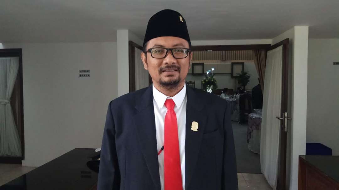 Ketua DPRD Banyuwangi I Made Cahyana Negara (Foto: Muh Hujaini/Ngopibareng.id)