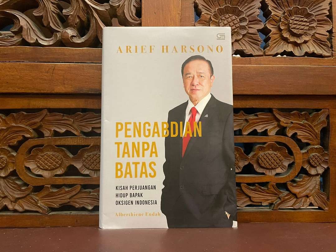 Biografi Arief Harsono, pendiri Samator Group. (Foto: Arif Afandi/Ngopibareng.id)