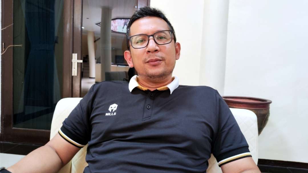 Kadispora Jatim, M Ali Kuncoro, saat ditemui di Kantor Dispora Jatim, Surabaya, Kamis 3 Agustus 2023. (Foto: Fariz Yarbo/Ngopibareng.id)