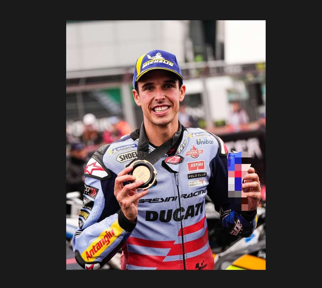 Alex Marquez juara sprint race MotoGP Inggris, Sabtu 5 Agustus 2023. (Foto: Twitter/X @motogp)