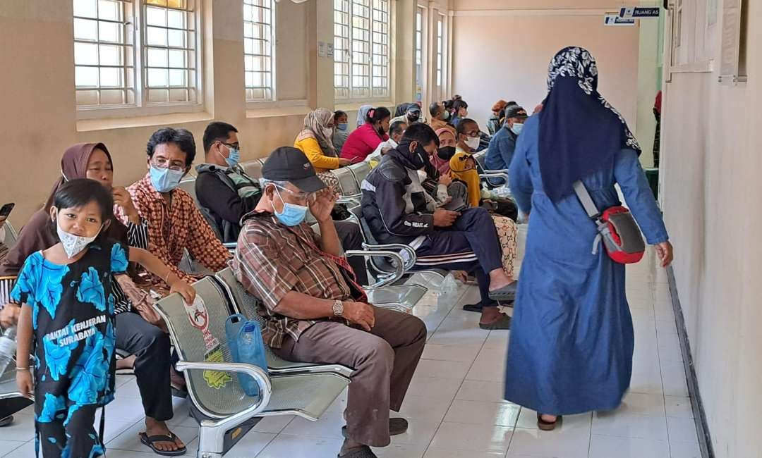 Ilustrasi pasien BPJS di Rumah Sakit Mata Undaan. (Foto: Pita Sari/Ngopibareng.id)