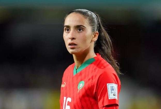 Anissa Lahmari, gelandang Maroko kelahiran Prancis, turun melawan Prancis di Piala Dunia Wanita FIFA 2023. (Foto: FIFA)