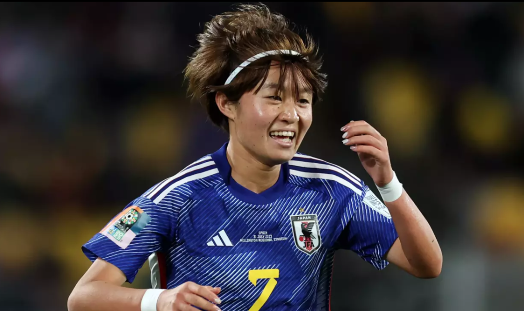 Striker Jepang Hinaya Miyazawa, sementara memegang rekor sebagai pengoleksi gol terbanyak, dengan empat gol. Jepang lolos perempat final. (Foto: FIFA)