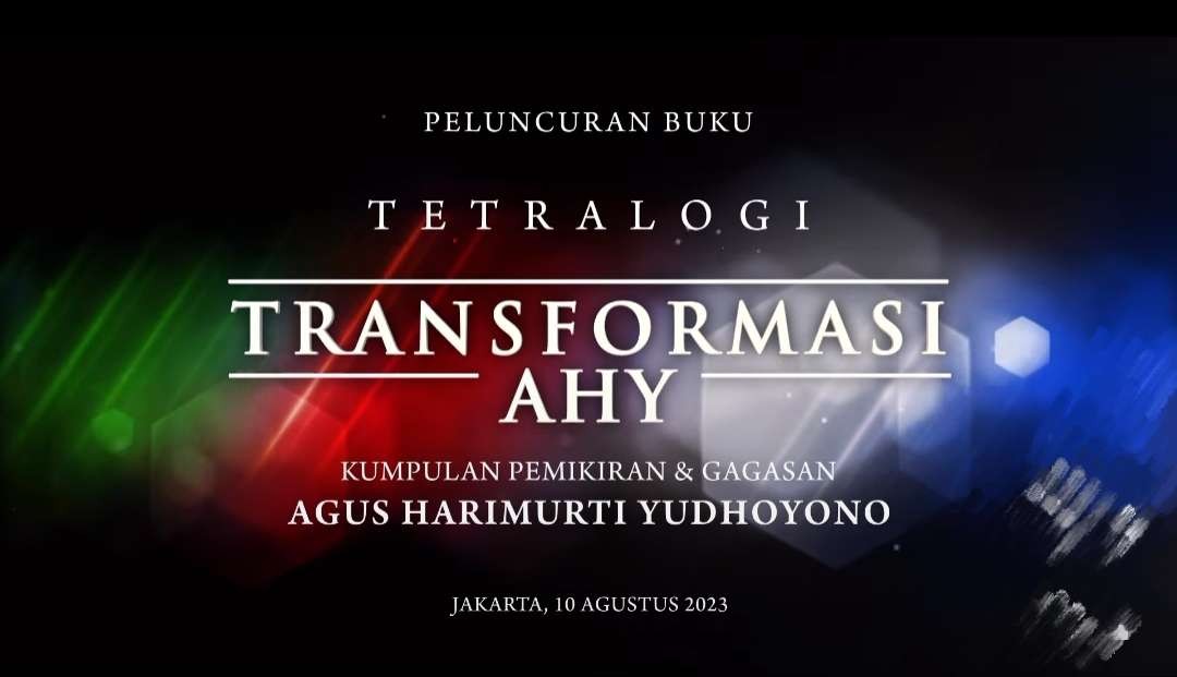 Peluncuran buku Tetralogi Transformasi AHY tepat di ulang tahun ke-45, Kamis 10 Agustus 2023. (Foto: Instagram AHY)