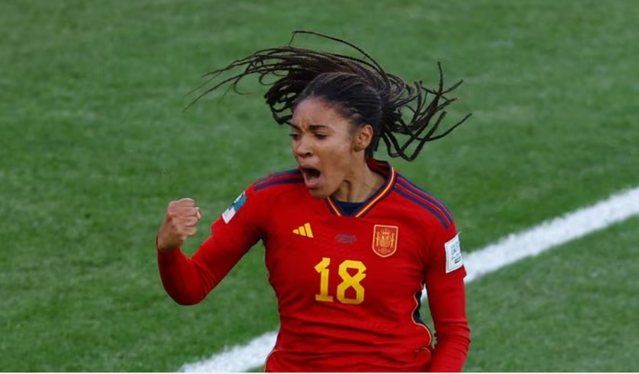 Salma Paralluello, pemain berusia 19 tahun menjadi kunci kemenangan Spanyol melawan Belanda, di Piala Dunia Wanita 2023. (Foto: as.com)