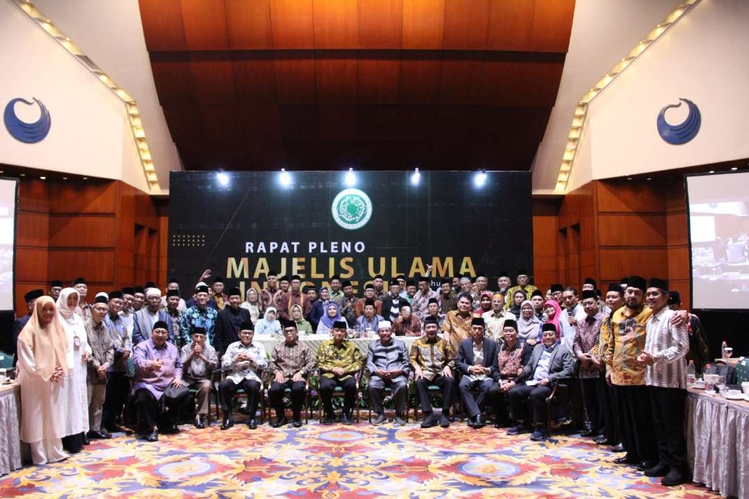 Rapat Pleno MUI yang digelar di Hotel Bidakara, Jakarta Selatan, Selasa (15 Agustus 2023). (Foto:MUI)