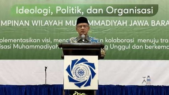 Ketua Umum Pimpinan Pusat Muhammadiyah, Haedar Nashir. (Foto: dok/ngopibaeng.id)