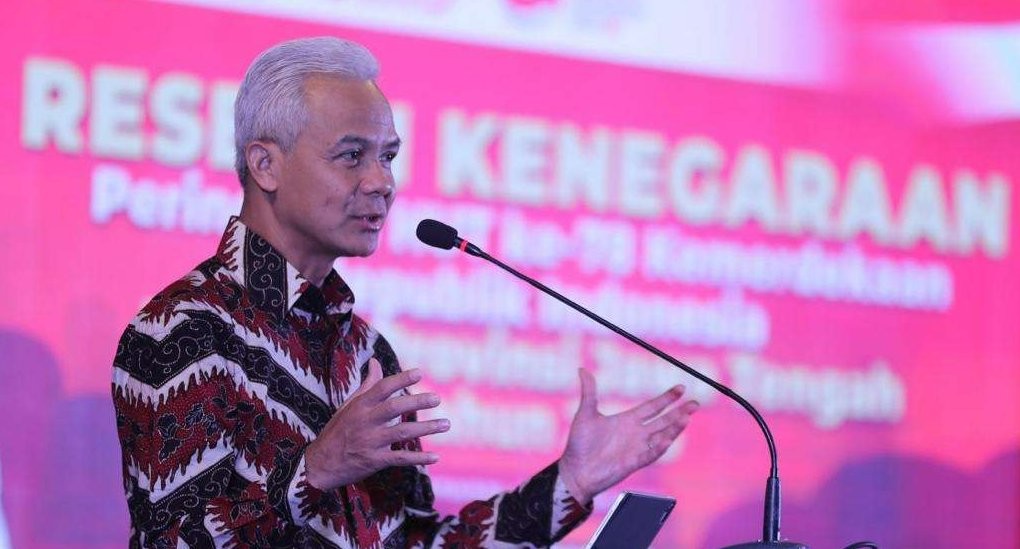 Gubernur Ganjar Pranowo berharap Jawa Tengah menjadi perpanjangan kaki pemerintah. (Foto: Humas Pemprov Jateng)