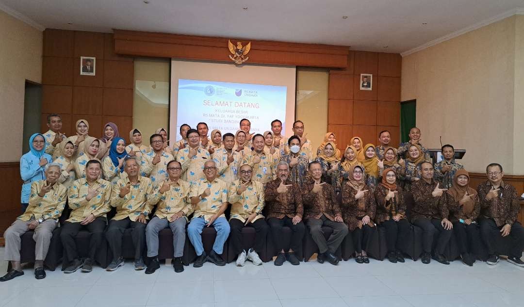 Kunjungan RSM Dr Yap Yogyakarta ke RSMU Surabaya hari ini. (Foto: Pita Sari/Ngopibareng.id)