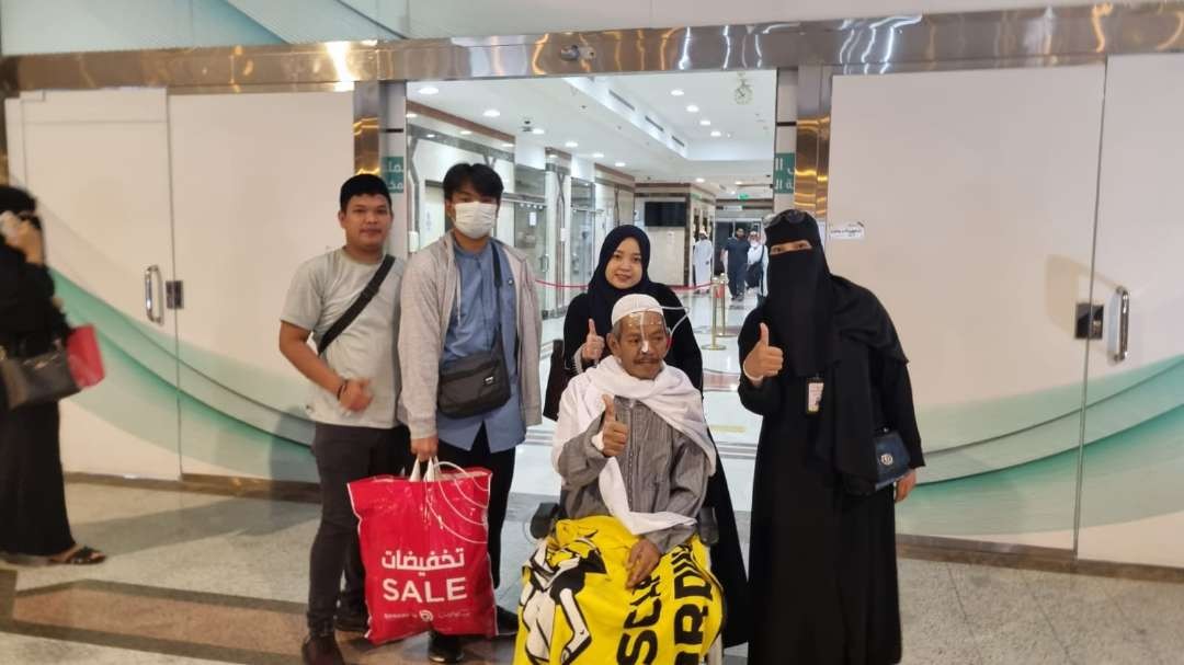 Dari 77 jemaah haji Indonesia yang dirawat di RSAS Arab Saudi, 26 jemaah wafat dan delapan jemaah diizinkan pulang hari ini ke Tanah Air. (Foto: Istimewa)