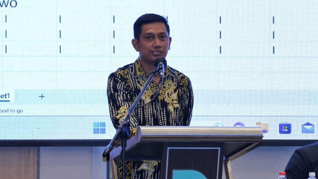Ketua AFP Jatim terpilih, Arief Anton Sujarwo usai terpilih dalam KLB AFP Jatim di Deka Hotel, Surabaya, Selasa 22 Agustus 2023. (Foto: Fariz Yarbo/Ngopibareng.id)