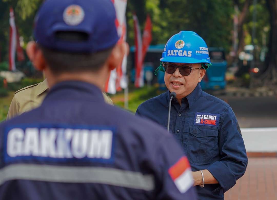 Satuan Tugas dari Kementerian Lingkungan Hidup dan Kehutanan (KLHK) menurunkan tim untuk pengawasan pengemaran udara di Jabodetabek, mulai Senin 21 Agustus 2023. (foto: dok. menlhk)