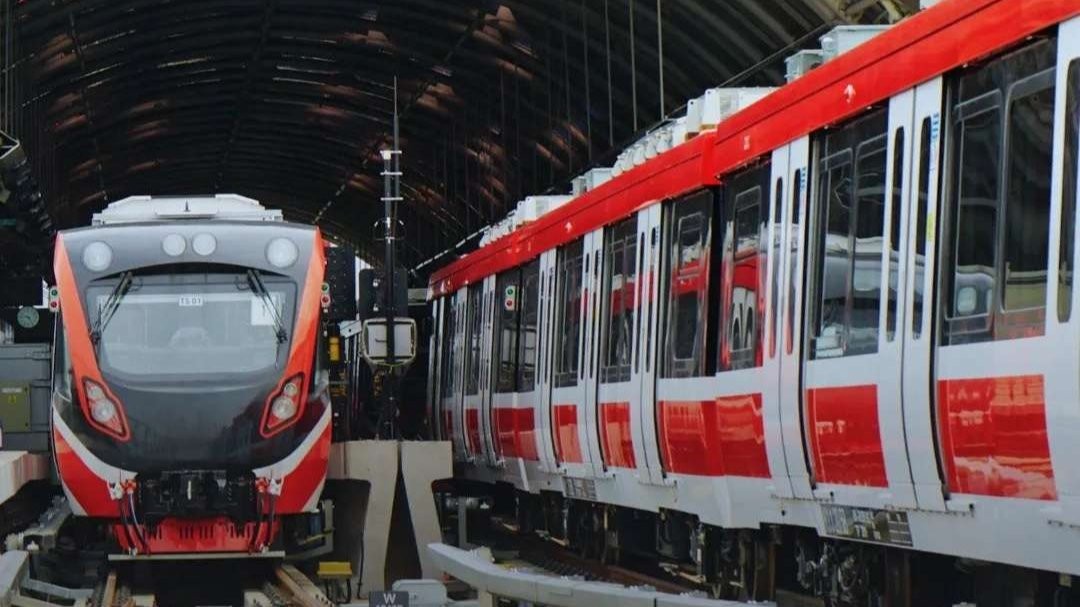 Armada LRT Jabodetabek resmi beroperasi Senin, 28 Agustus 2023. (Foto: Instagram @lrtjabodetabek)