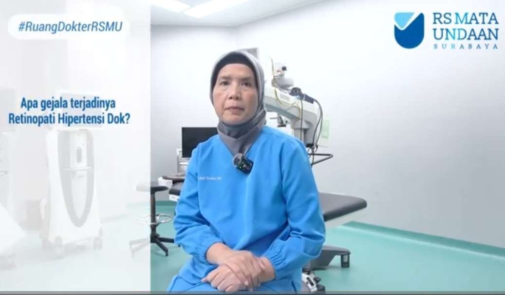 Dokter Rita Tjandra, Sp.M dalam konten #ruangdokter Rumah Sakit Mata Undaan (RSMU).(Foto: Tangkapan Layar)