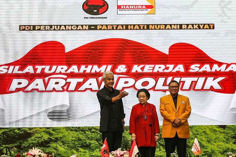 Bakal calon presiden RI Ganjar Pranowo mengatakan dukungan Hanura untuk dirinya dapat menjadi energi tambahan pada Pilpres 2024. (Foto: Dok PDIP)