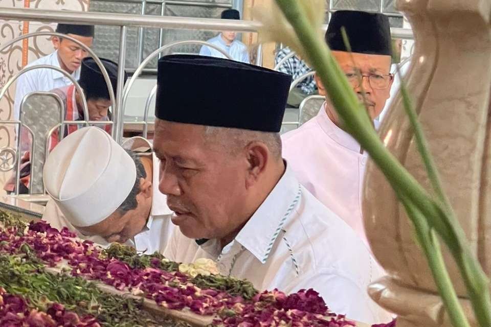 KH Marzuki Mustamar, Pengasuh Pondok Pesantren Sabilurrosyad Kota Malang. (Foto:adi/ngopibareng.id)